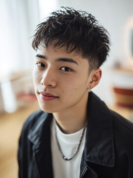 ラファンジュ ヘアー(Rohange hair) メンズショート/スタイリッシュ/ツーブロック