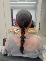 バルベストーキョーサウス(BARBES TOKYO SOUTH)&nbsp;大人タイトローポニー編み下ろし【清板】