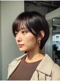レディース韓国レイヤーナチュラル小顔ボブ
