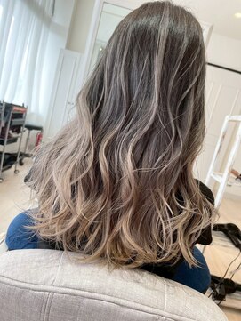 マイラグーン(MY LAGOON) ダブルカラー/バレイヤージュ/白髪ぼかし/韓国風ヘア/髪質改善