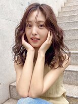 アンアミ キチジョウジ(Un ami Kichijoji)&nbsp;【unami】顔周りふわっとパーマ　　澤田杏奈
