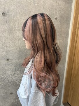キーチェ 梅田中崎町(keych) 毛流れレイヤーカット/ミディアム/髪質改善/縮毛矯正