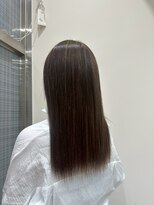 ファムバイアヴァンス(Femme by AVANCE.)&nbsp;暗めカラー艶めくシルキーブラウン