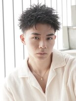 ネクストメンズ 表参道(NEXT men's)&nbsp;MEN’S HAIR/サーフカール/刈り上げセンターパート/渋谷