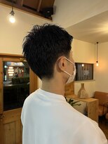 ヒントステーション フォーメンズ(HINTSTATION for Men's) 〈浅草 半個室〉短めスパイキーショート
