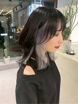 ファイブ(FIVE)&nbsp;インナーカラー/抜きっぱなしブロンド/シルバーベージュ