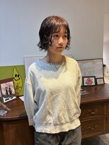 ヘアーアイストゥーレ(HAIR ICI TRE)&nbsp;ボブパーマニュアンスパーマラベンダーブラウン