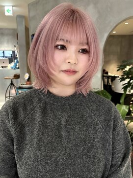 ハウ 心斎橋(how) 冬◎大人レイヤーカットで魅せる小顔くびれミディ