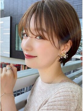 サンドパールス 仙台店(sand PALCE) 髪質改善/大人ガーリー/似合わせカット/ショートボブ前髪/仙台
