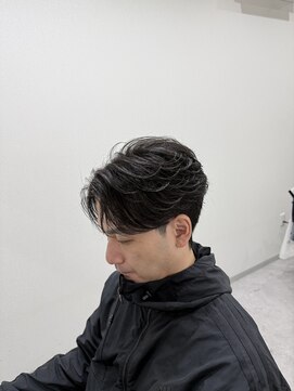 コア 宮崎(CORE) 毛流れセンターパート(宮崎/メンズ/宮崎美容室/メンズパーマ)