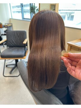 ヘアーポケット リタ(HAIR POCKET ritta) 酸性ストレート×韓国レイヤー4/17イメチェン