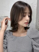 タヤ イオン新百合ヶ丘店(TAYA)&nbsp;くびれミディウルフ × ダークグレージュ