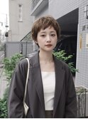 新宿若松河田曙橋眉上ベリーショートオン眉ショート20代30代40代