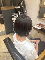 ヘアーラニッシュ 柏の葉キャンパス店(hair Lanish)&nbsp;ハイライト/くびれボブ