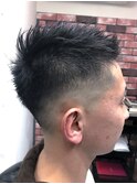 メンズ、フェード