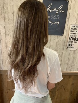 アンク クロス 関内店 ナチュラルブロンドベージュ　【mifuyu】