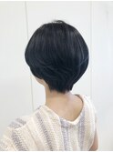 【morio坪井】ブルージュ×丸みショート