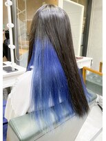 デイズ(days)&nbsp;低ダメージブリーチデザインカラーブルーカラーバター　DAYS原宿