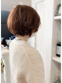 福山市ショートボブ ショートヘア人気Caary 大人モテ髪