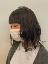 ウシワカマルイースト(ushiwakamaru East) 地毛でもかわいいミディアムヘア
