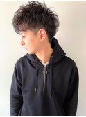 高田馬場美容室メンズ無造作パーマ【el CERCA高田馬場/新宿】