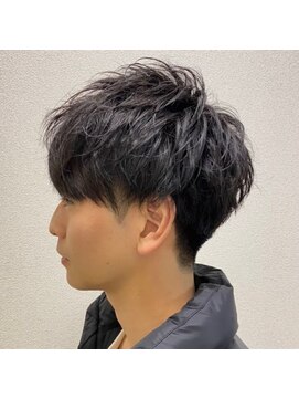 ヒロギンザバーバーショップ 神楽坂店(HIRO GINZA BARBER SHOP) 春仕様束感マッシュ