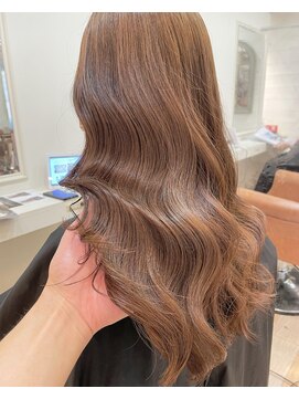 パプスドコワフュール 甲子園口店(Pap's de coiffeur) 艶髪ブラウンベージュ