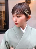 前髪ありショート