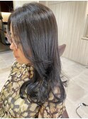 艶やか大人重めレイヤースタイル
