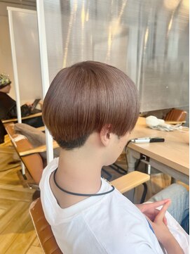 ローマ ギンザ(ROMA Ginza) ショコラベージュ × マッシュショート