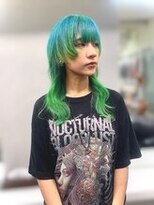 ディア(.eer)&nbsp;【.eer/ディア】ミディアムウルフ/グラデーション/デザイン