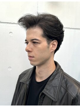 ハイヤーセルフ(higher self) アップバンクパーマスタイル