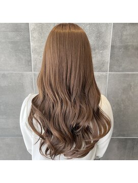 美容室 アイディー i-dee ミルクティー(ブリーチなしダブルカラー)