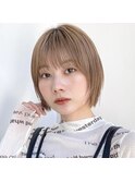 小顔ショート/マッシュショート/似合わせカット/ショートヘア