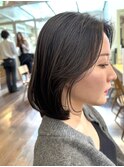 大人のボブスタイル
