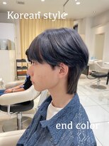アッシュ 武蔵小金井店(Ash)&nbsp;《韓国風》エンドカラー× ミニウルフ