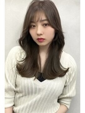 ビューエヒメ(VIEW EHIME) 大人カワイイ小顔になるワンレンネビージュ黒髪ボブルフ髪質改善