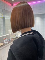 ココ なかもず店(COCO)&nbsp;レイヤーカット/ボブ/髪質改善/チェリーブラウン