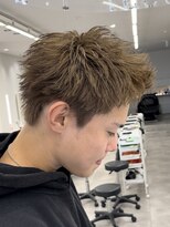 ルースト 西院店(ROOST)&nbsp;スパイキーショート ／メンズショート／ブリーチ