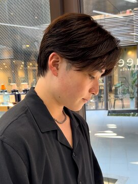 ミィ 表参道(mee.) ダークアッシュ/ニュアンスパーマ/韓国マッシュ/スペインカール