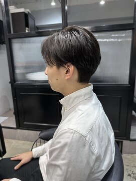 エトラ 渋谷店(etora) センターパート マッシュショート ニュアンスパーマ