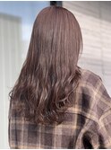 ナチュラルブラウン×ロング