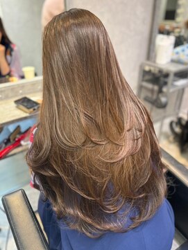 ロイオブジゼル(roi of GiseL) メルティカラー ケアブリーチ 韓国レイヤー ハイトーン 艶髪