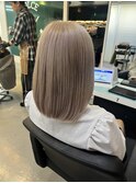 《Agu hair 出雲式》艶髪ハイトーンホワイトブロンド