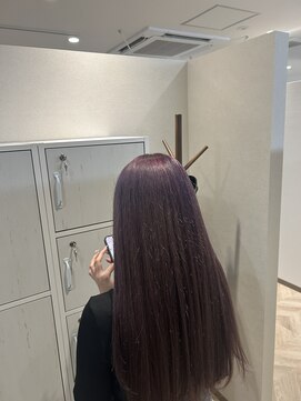 シェノン フェム 名古屋 名駅店(CHAINON×FeM#) ラベンダーピンク/名古屋/髪質改善/レイヤーカット