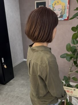 フラムブル(flamme bleue) ショートボブ