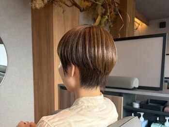 ツキヒ(TUKIHI)の写真/大人女性のための似合わせショートが得意なサロン。360度美しく見えるカットをご提案いたします。