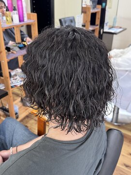 スウェル 稲毛店(Swell) マンバン×波巻きパーマ[稲毛/稲毛駅/稲毛メンズ]