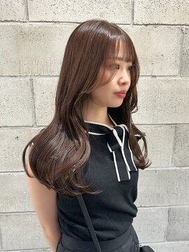 シーク 天神(SEEK) 松尾菫菜/チョコレートブラウン/韓国ヘア