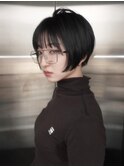 マッシュレイヤーショート ショートボブ/鳥山